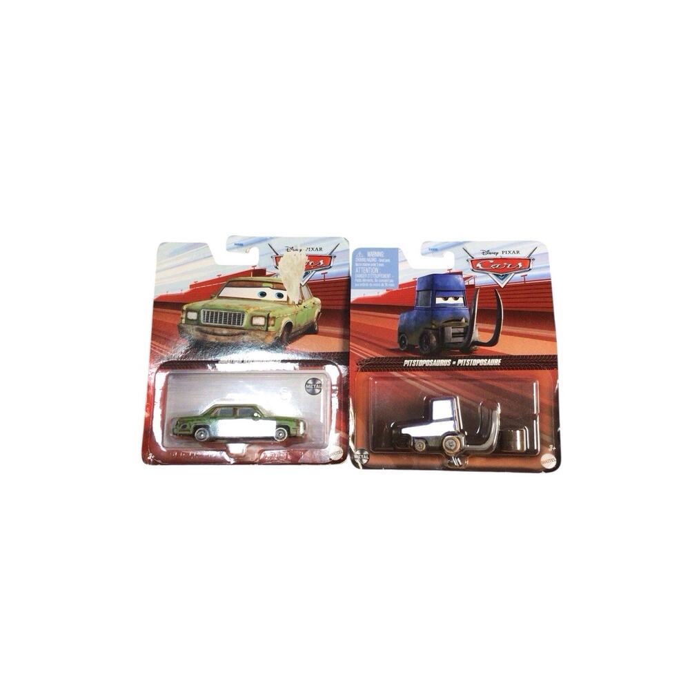 Disney Pixar Cars - Jonathan Wrenchworths & Pitstoposaurus - Lot of 2